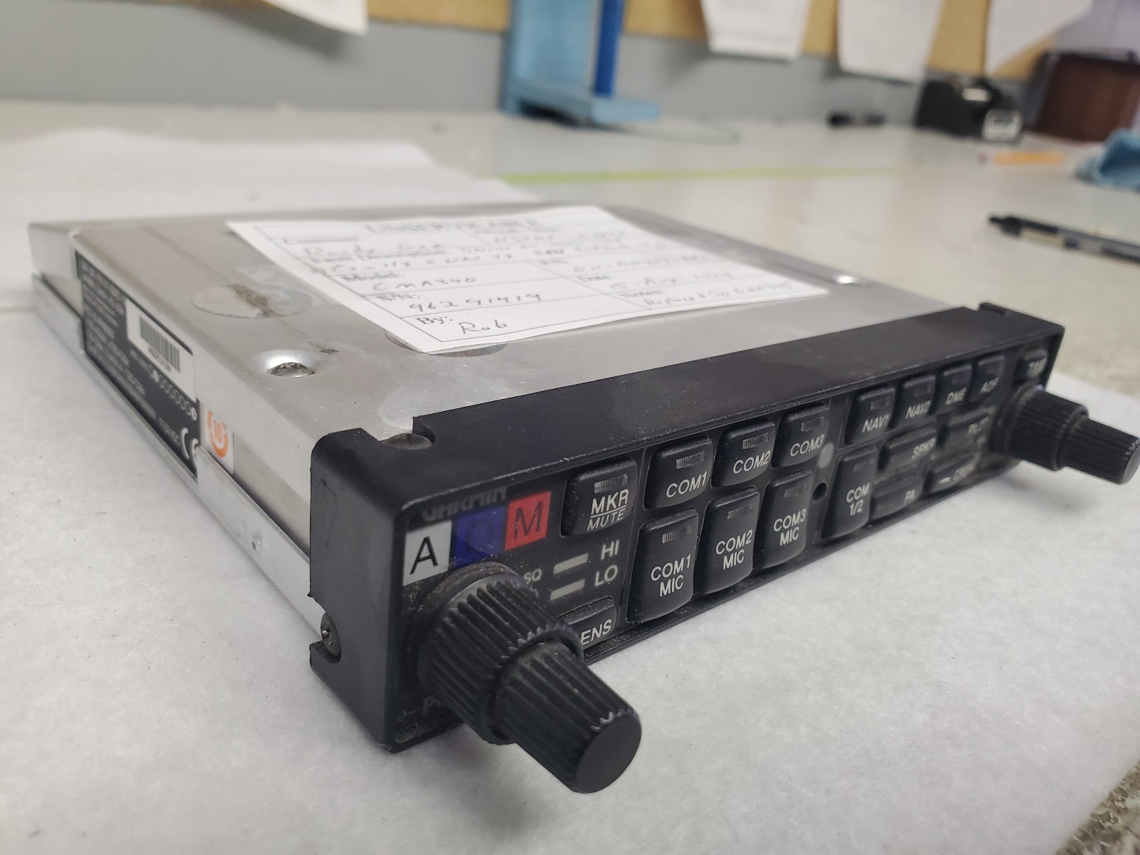 Garmin GMA 340 Audio Panel 011-00401-10