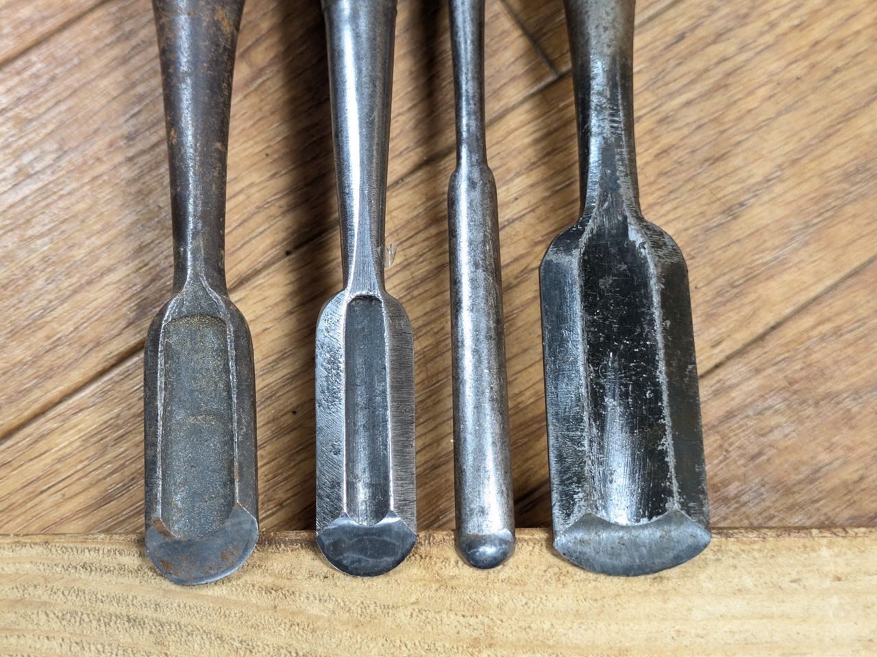 Japanese vintage chisel tataki Nomi Japan Old Vintage 18.17.10.25mm RB031