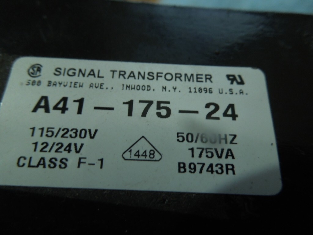 Signal Transformer Model: A41-175-24 Transformer