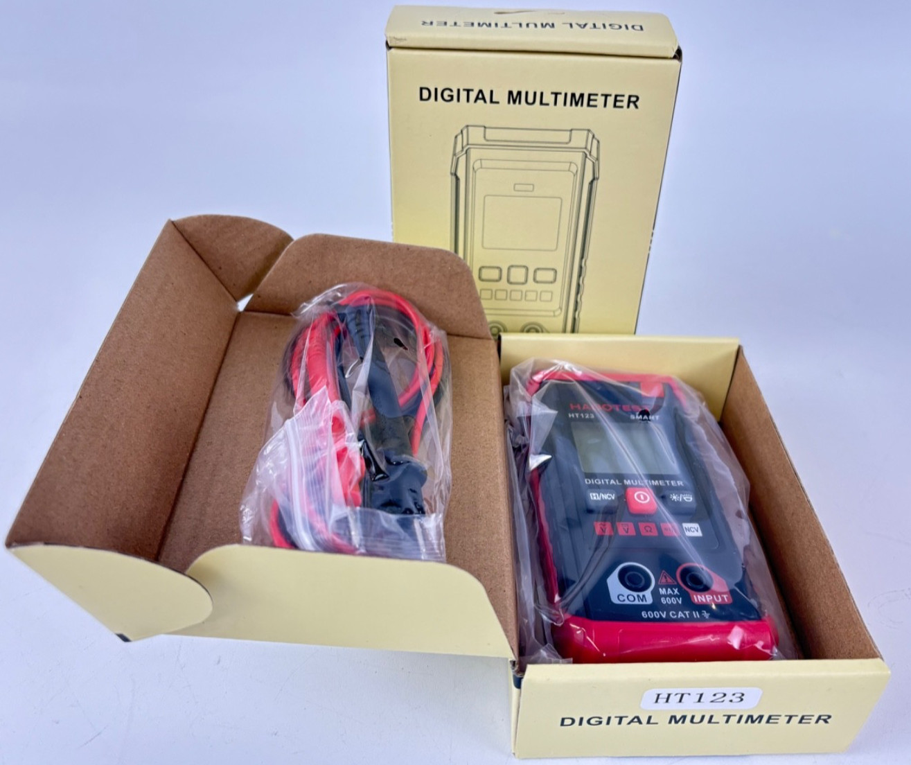 HT123 Fully Intelligent Digital Display multimeter with LED Backlight