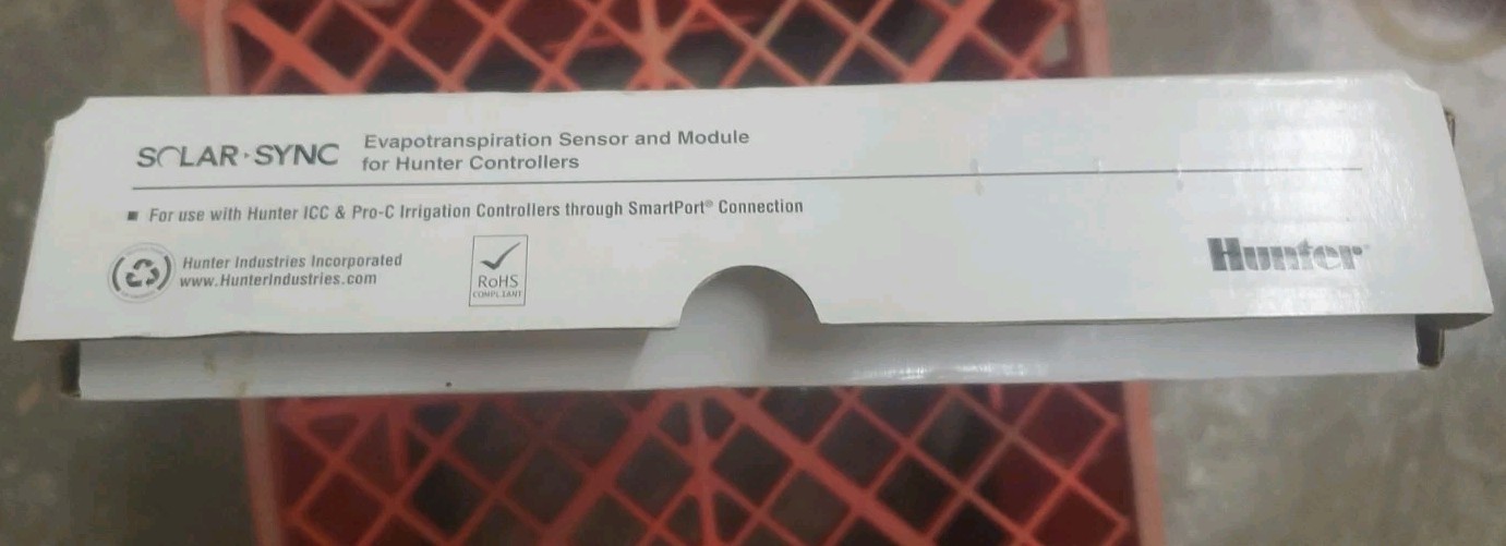 Hunter Solar-Sync Evapotranspiration Sensor and Module for Controller