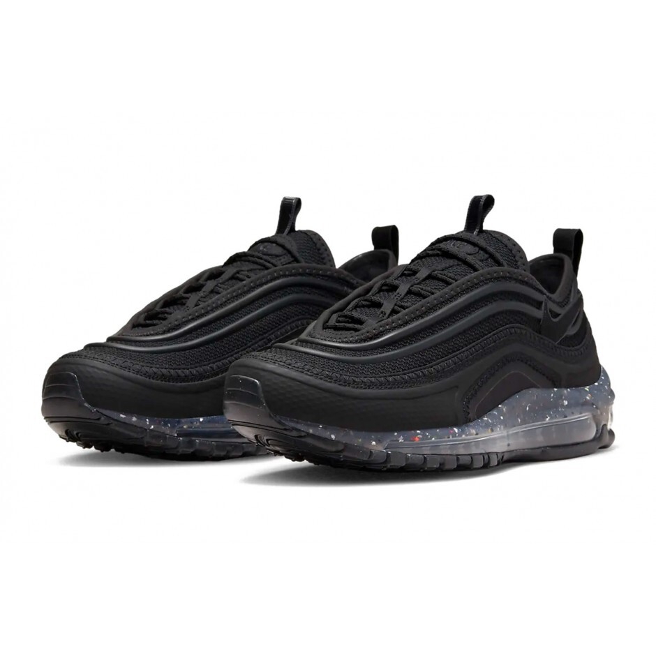 Nike Air Max 97 Terrascape Triple Black Running Shoes Low Top Sneakers Men Size