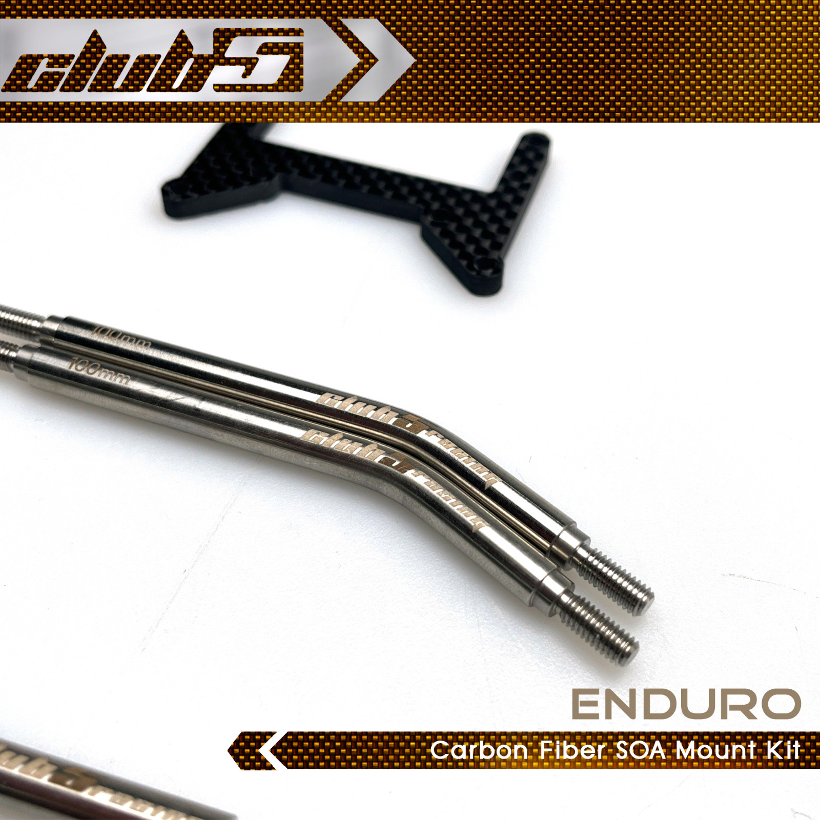 Carbon Fiber SOA Mount w/Links Kit for Enduro