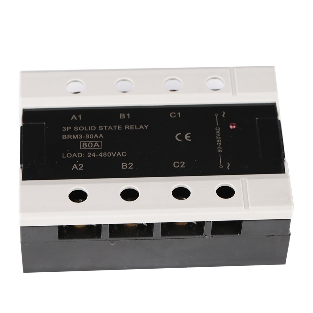 Load 24-480VAC Three Phase State Relay BRM3-80AA