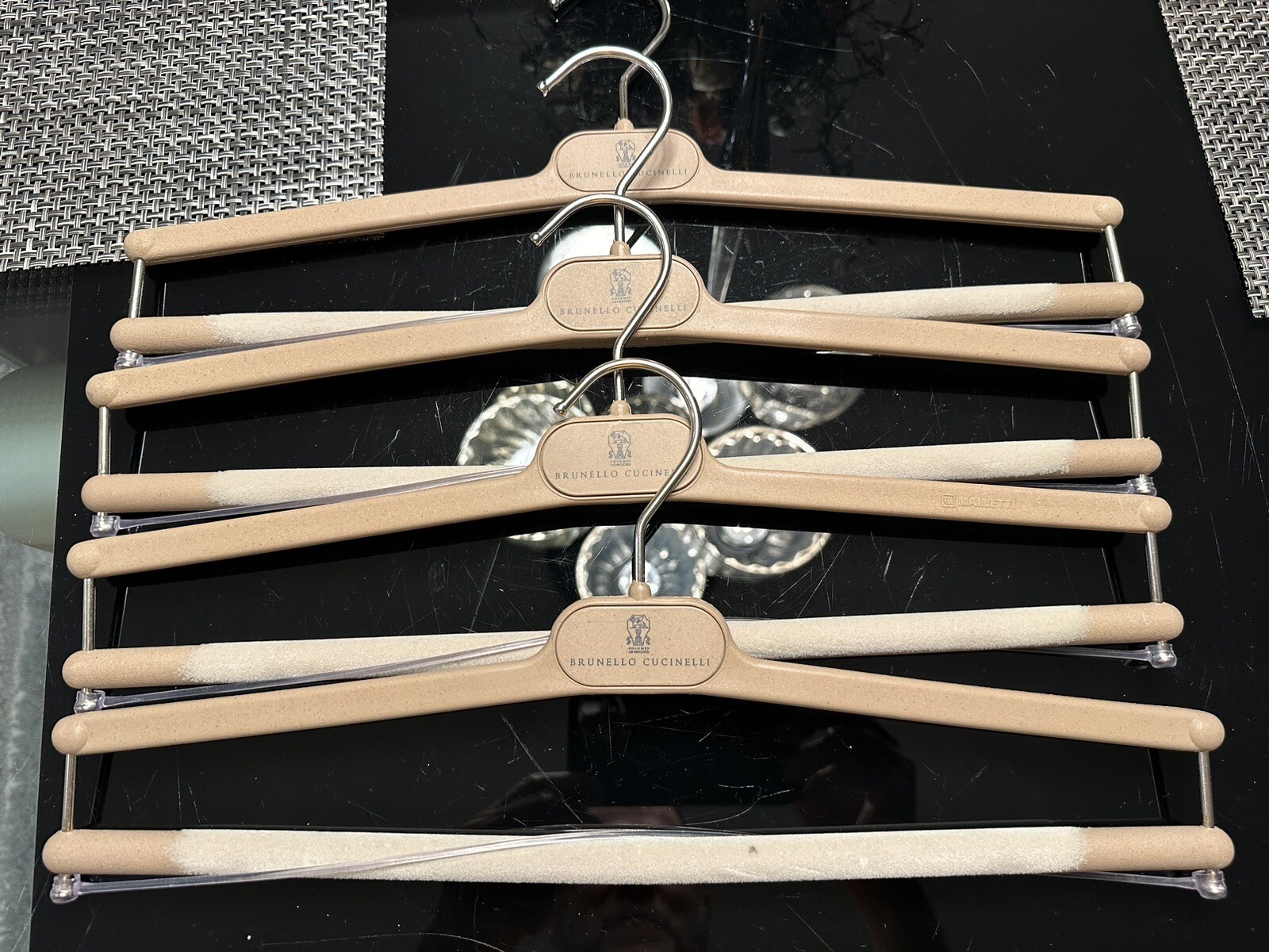 Brunello Cucinelli Pant Hangers Set Of 4