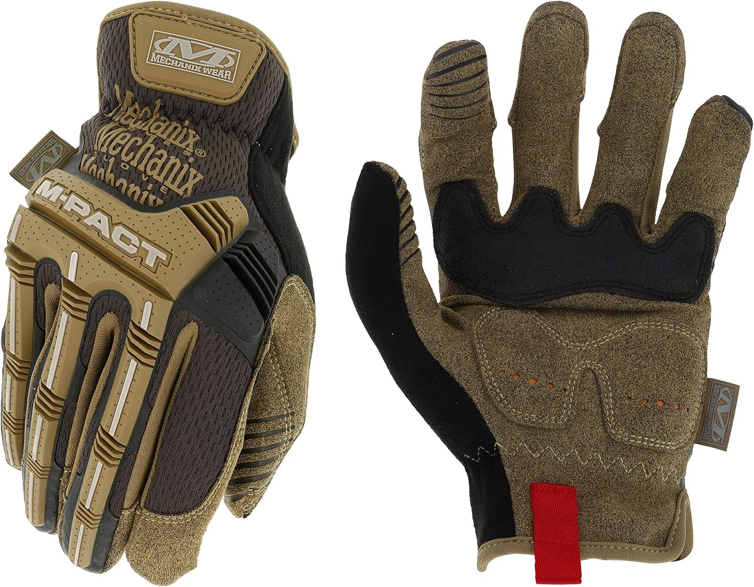 M-Pact Open Cuff Gloves - Abrasion-Resistant Gloves for Working Comfortably -
