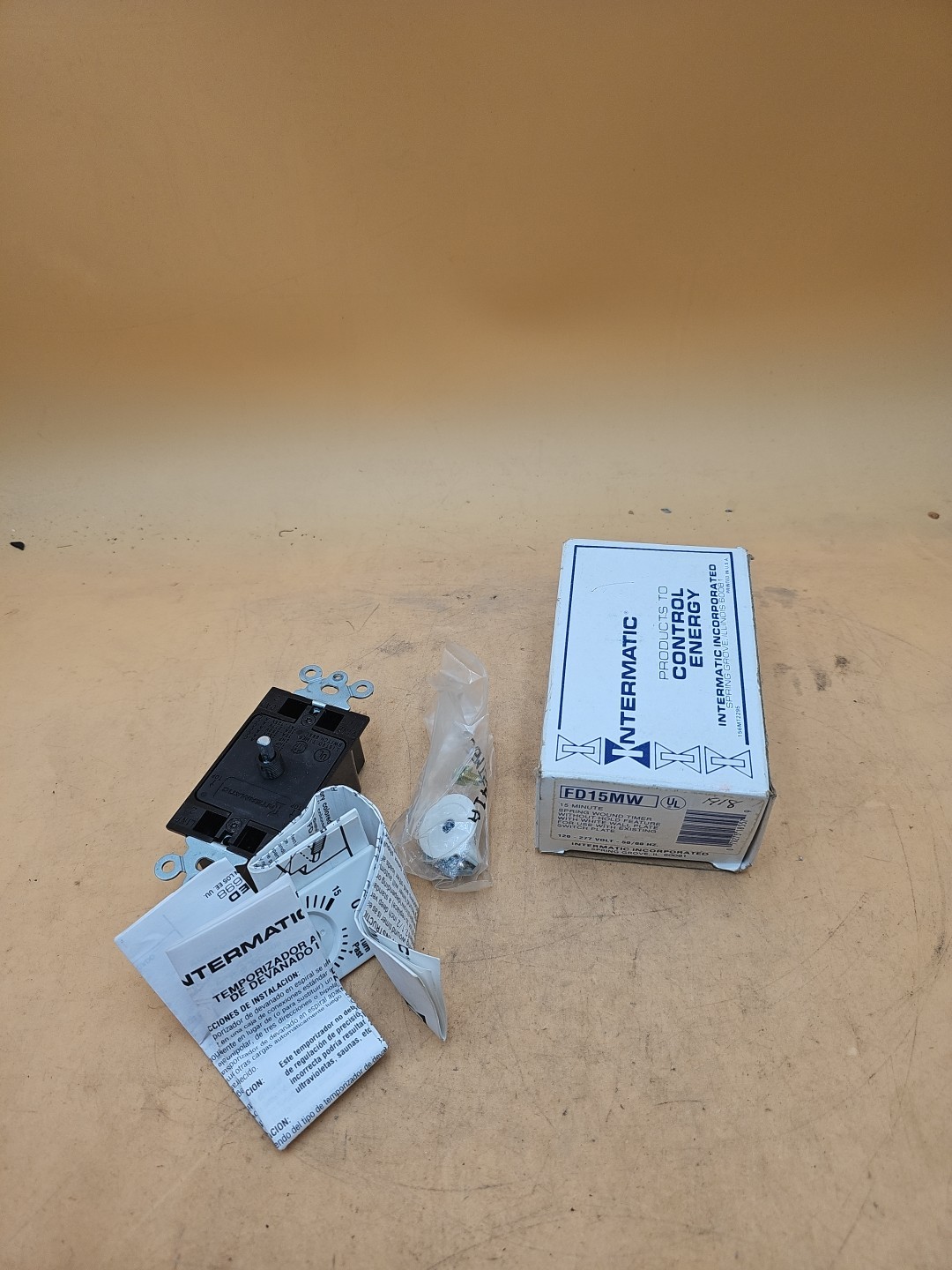 Intermatic FD15MW Spring Wound Time Switch Timer 15 Minute Cycle
