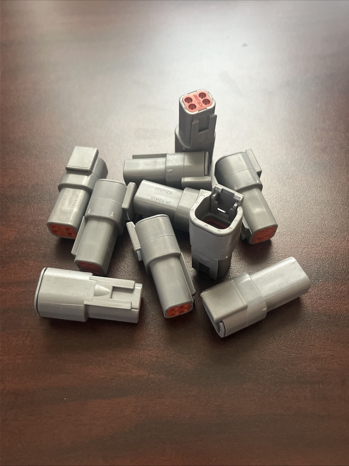 Deutsch #DTM04-4P 4pin Terminal Housing NEW Qty-25 Free Same Day Shipping!