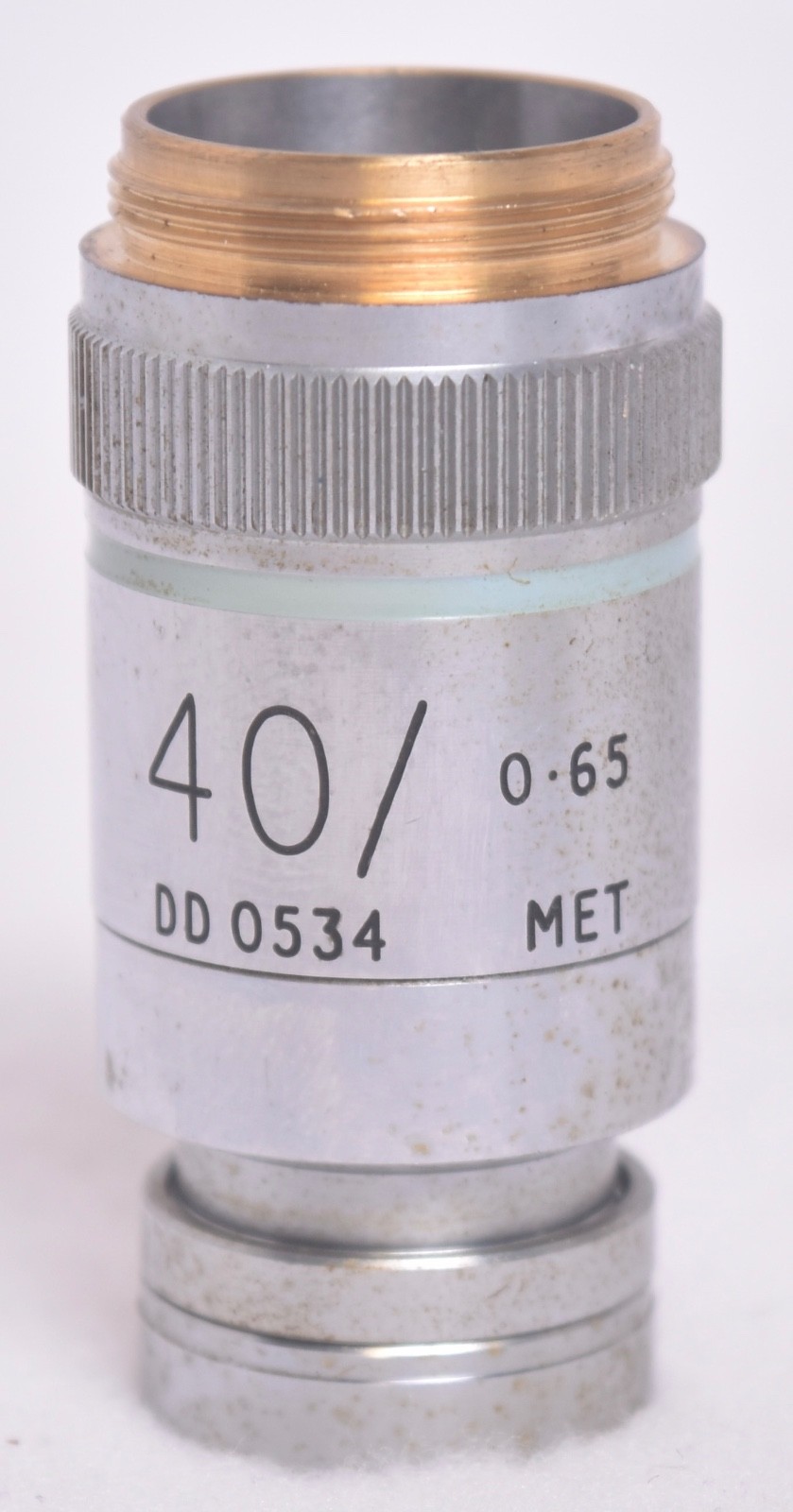 Vickers Microplan Objective Optics Microscope Lens 40/0-65 DD0534