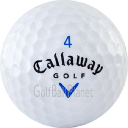 50 Pack White Callaway Mix Used Golf Balls AAAA 4A Near Mint Bulk Recycled Balls