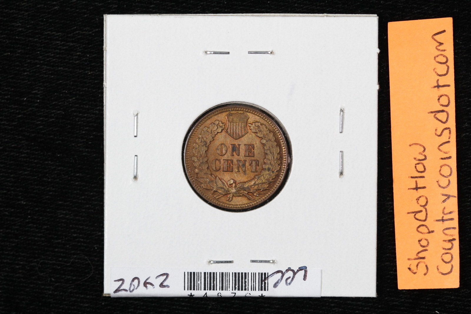 1906 Indian Head Cent CU BU BN 487C