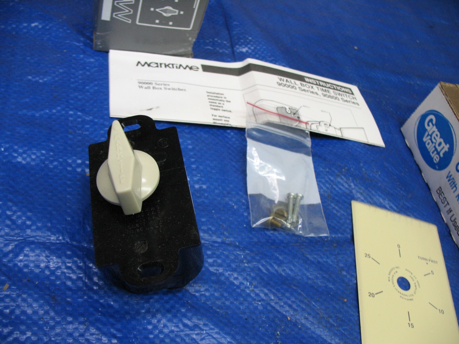 Wall Box TIMER Switch NEW 30 Minute MarkTime 90006 New Old Stock