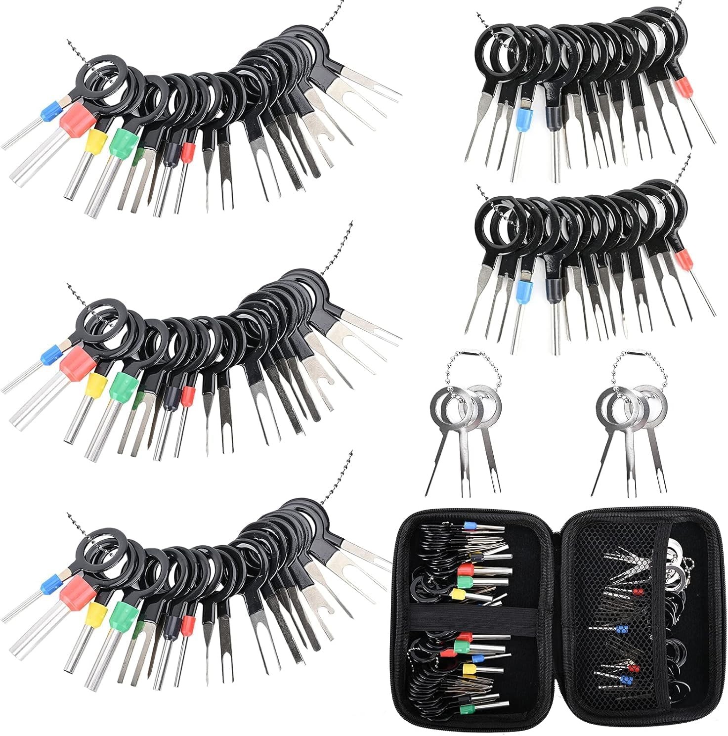 Terminal Pin Removal Tool Kit 82 Pcs Depinning Electrical Connector 82 PCS