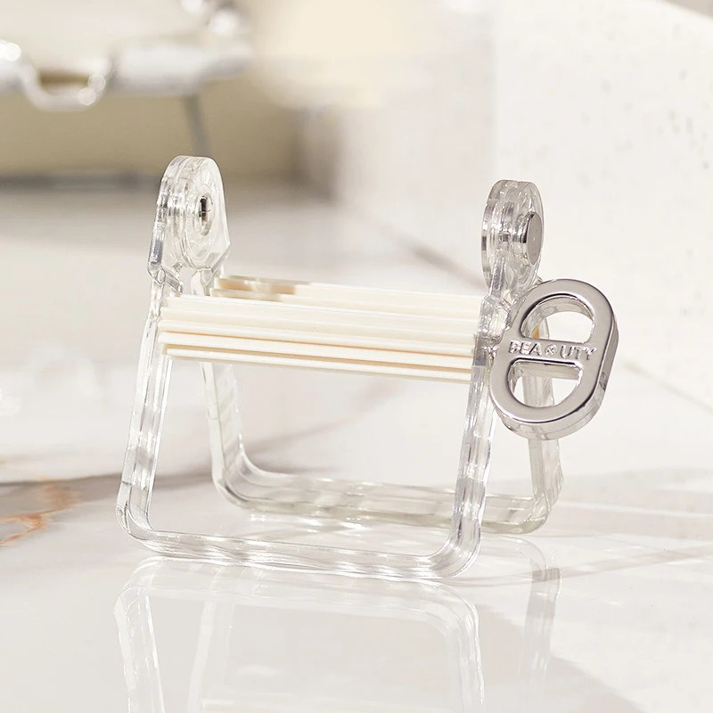 1PC Manual Spinning Toothpaste Squeezer Facial Cleanser Skincare Products Toothp