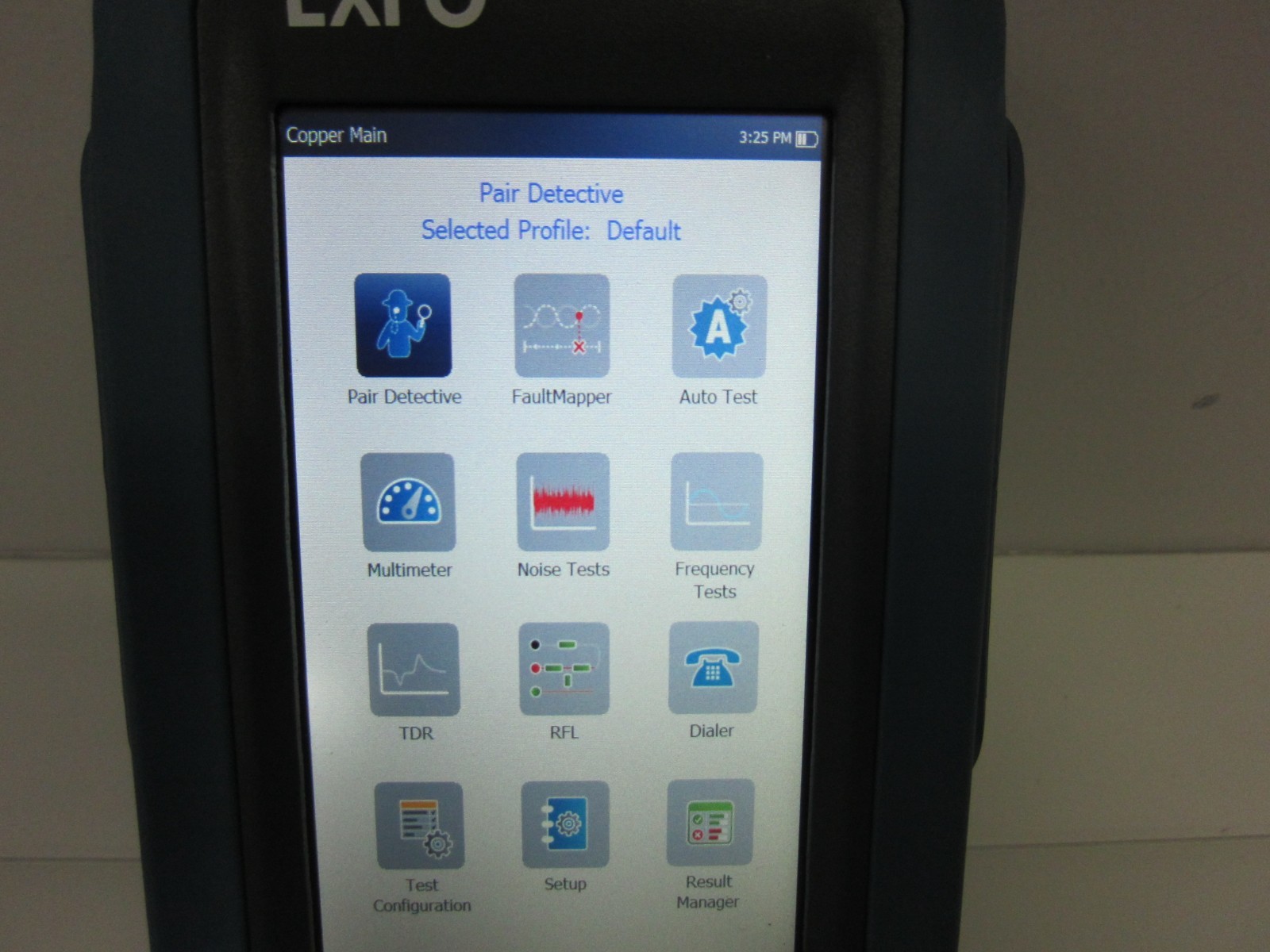 EXFO MAX-610 MaxTester Copper Test Set, TDR,RFL Pair Detective, MAX-635