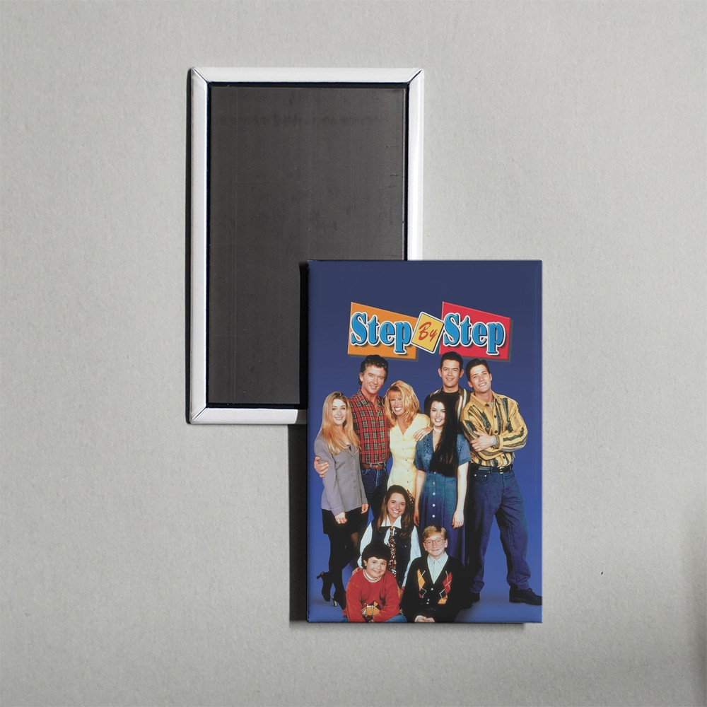 Step by Step Mini TV Show Poster Fridge Locker Magnet