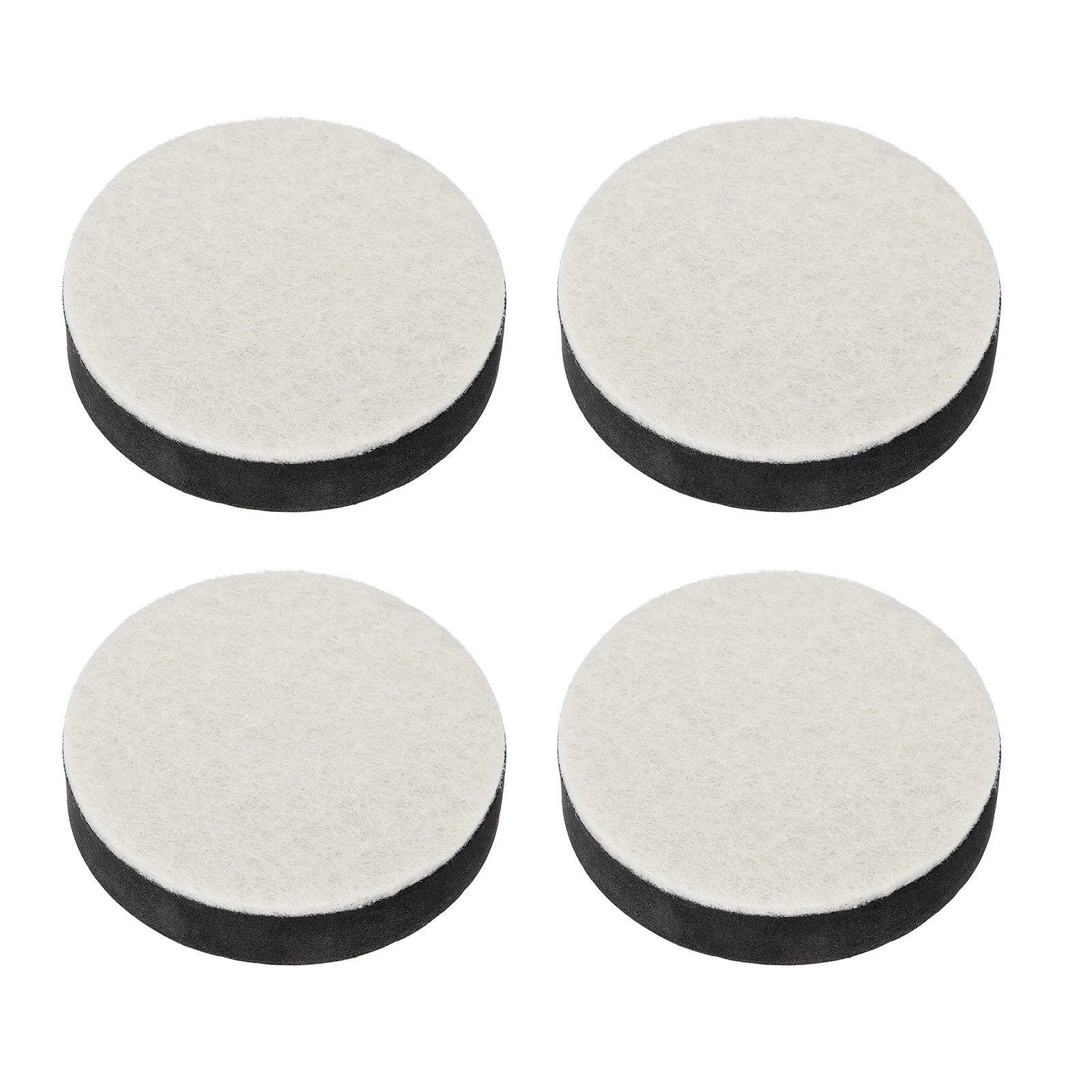 4Pcs Self-Adhesive Furniture Risers, 2.6"x0.6" Round Bed Lift Supports