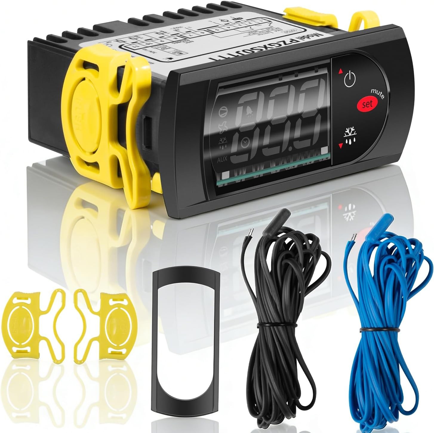 PZGXS0J111 Temperature Controller Digital Thermostat 2NTC Sensor Probe for Carel
