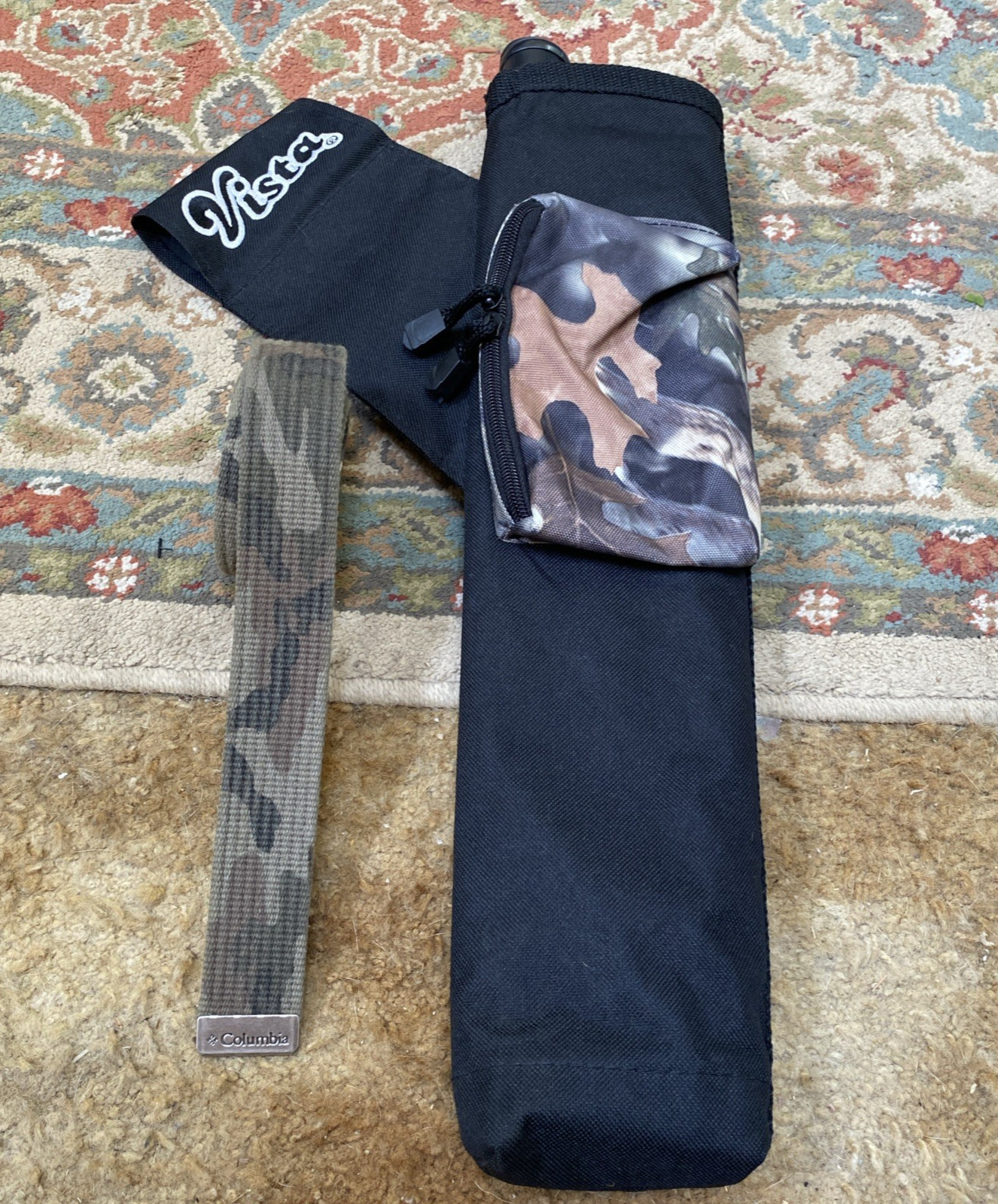 Vista Right-Handed Adjustable Columbia Hip Belt Quiver Holder Camo Belt 3-Tubes