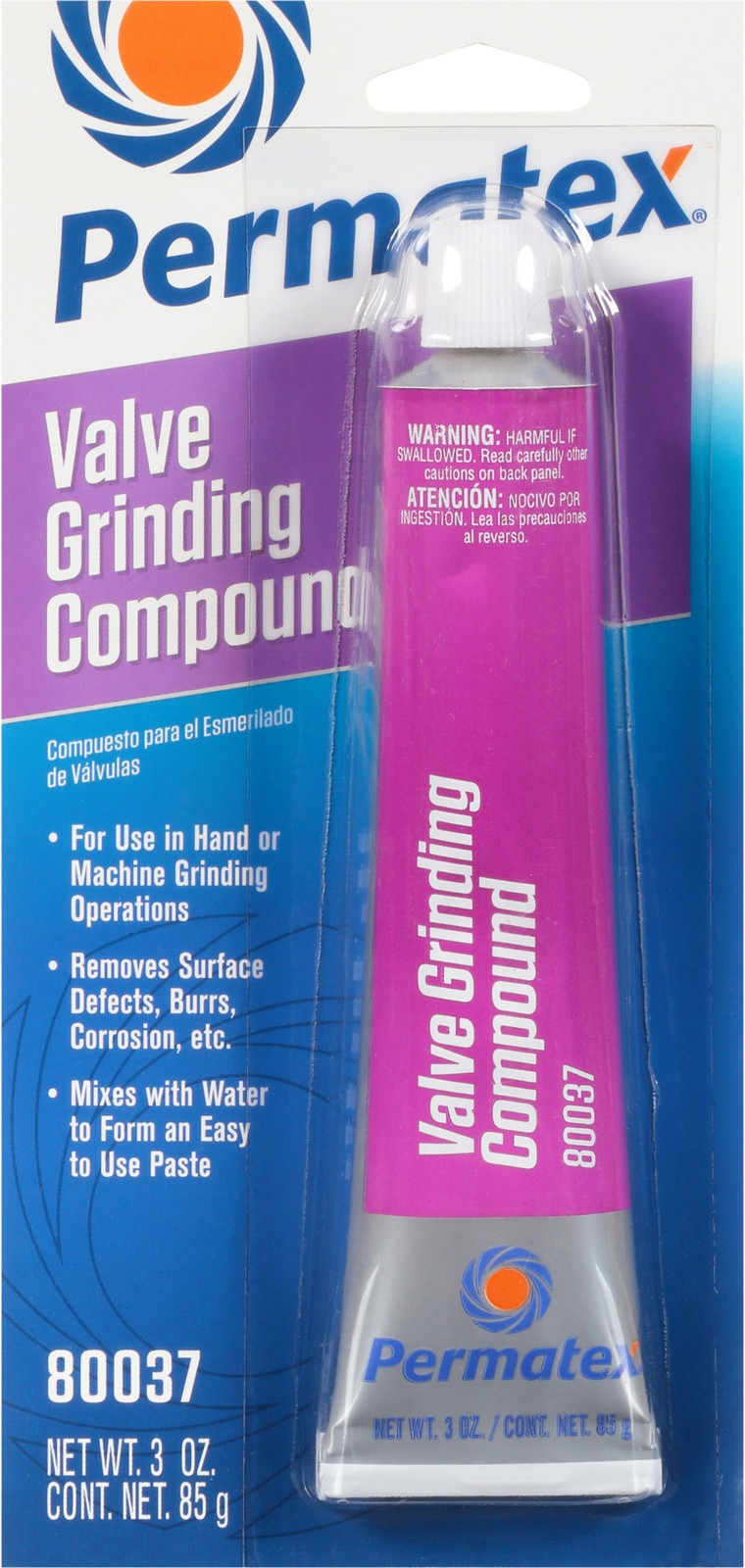 Permatex 80037 Valve Grinding Compound 3oz Lapping Paste Universal