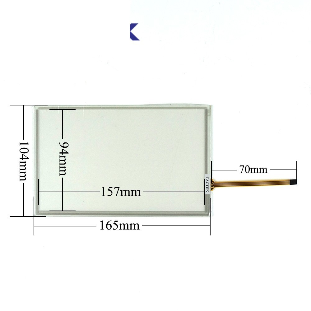 Touch Screen Panel Digitizer for SamKoon SK-070MS SA-070H + Overlay