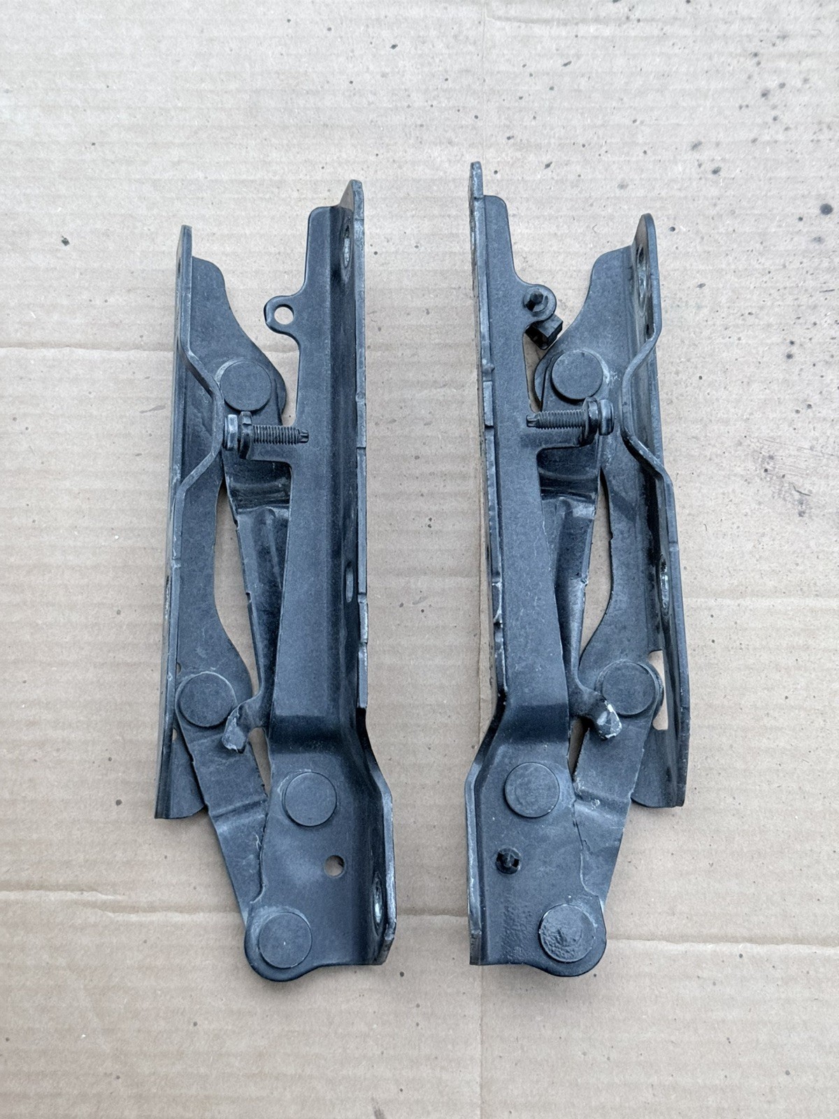 ✅ Tesla Model S Bonnet Hood Hinge Bracket SET Front Left Right 2012-2020 OEM