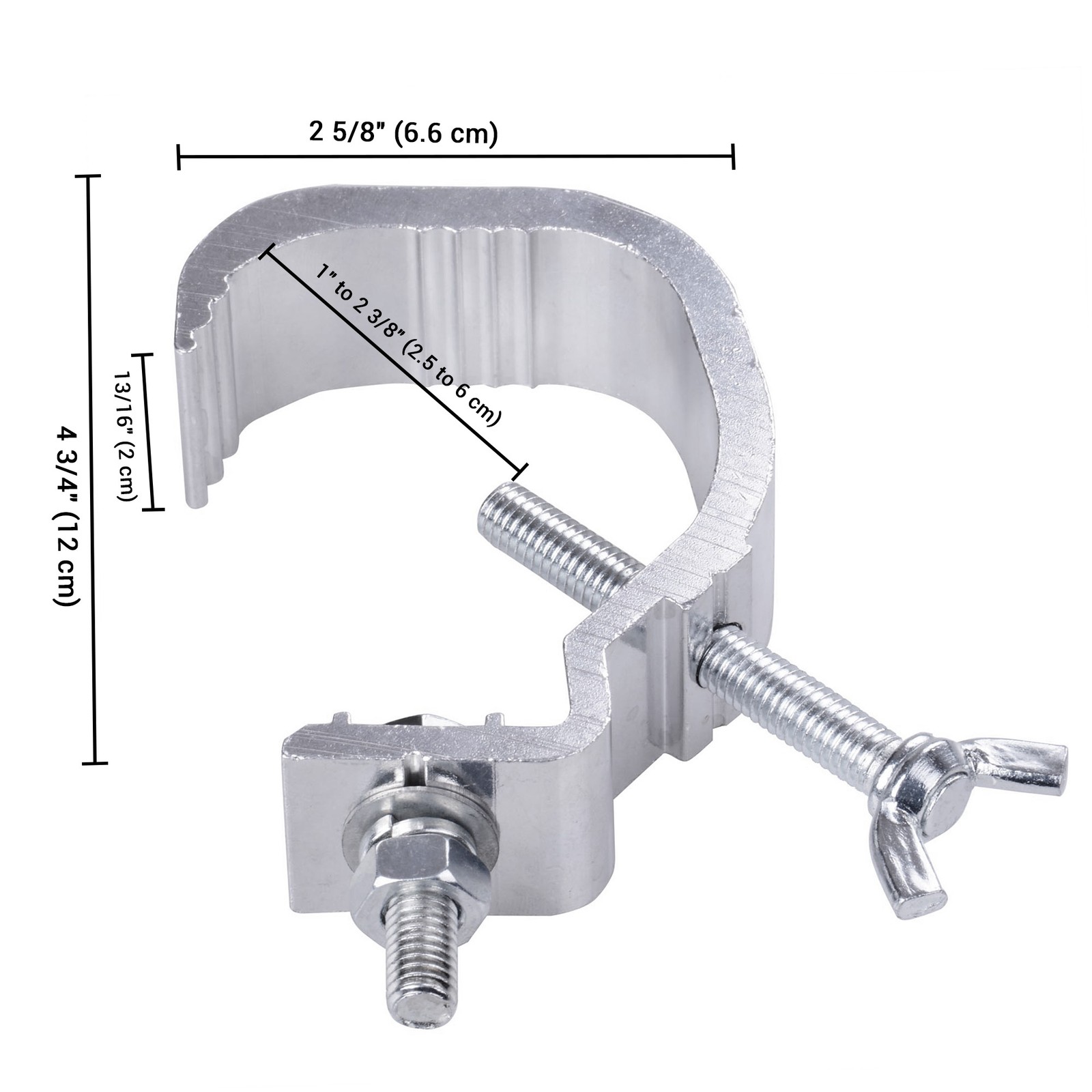 20pcs Small Stage Light Hook Aluminum Alloy Clamp Mount LED Moving Head 44lbs