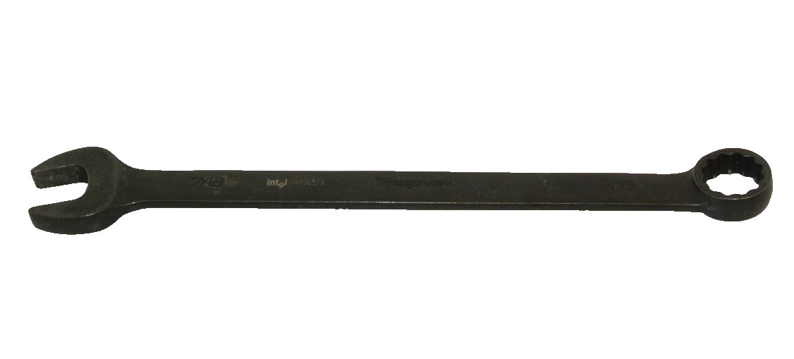 SNAP-ON 7/8" GOEX28B INDUSTRIAL MILITARY FINISH COMBINATION WRENCH 12 POINT