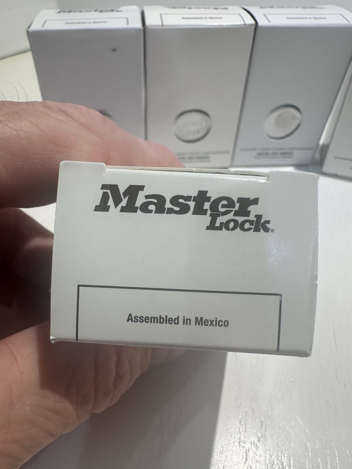 8 Master Lock 1525 Combination Padlocks