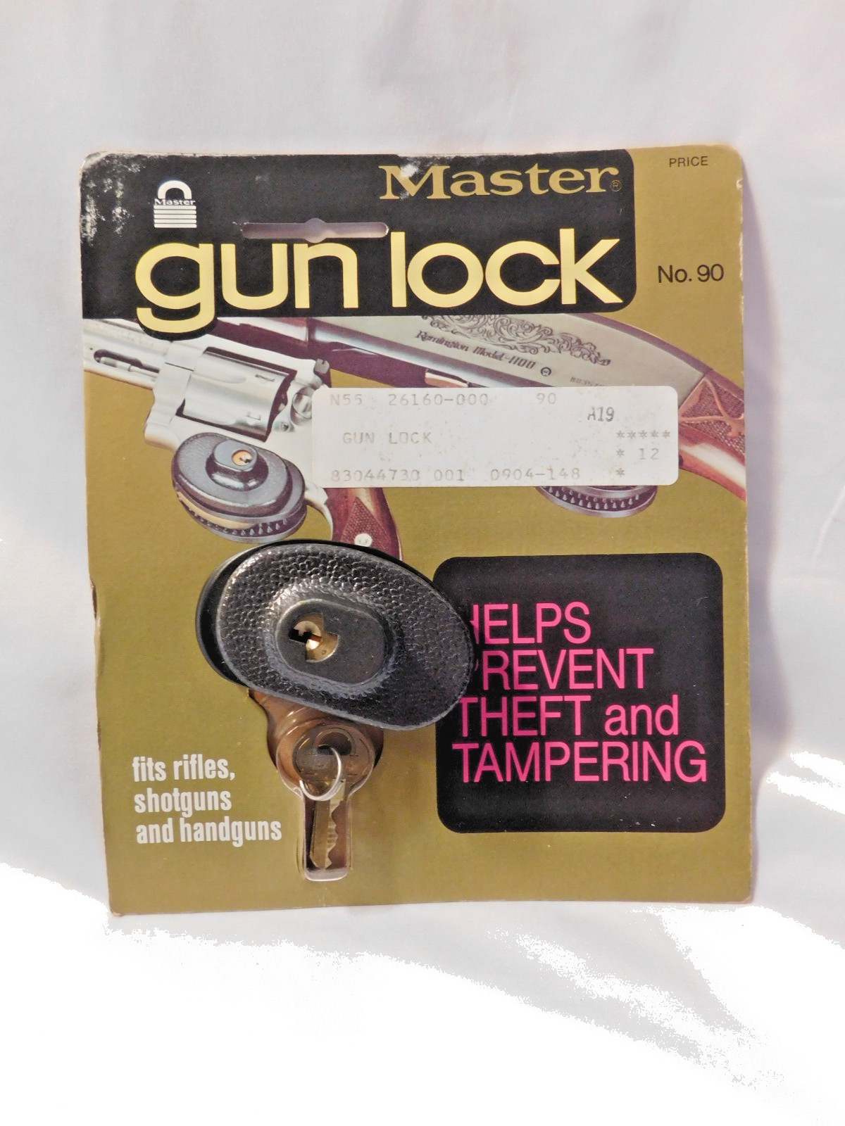 Master Gun Lock USA Made Vintage NOS