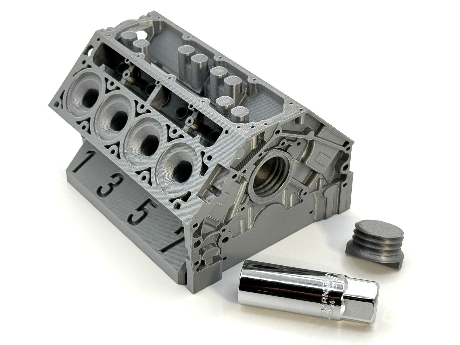 Spark Plug Socket & Holder for Reading Timing/ Fuel Tune Up Great Christmas Gift
