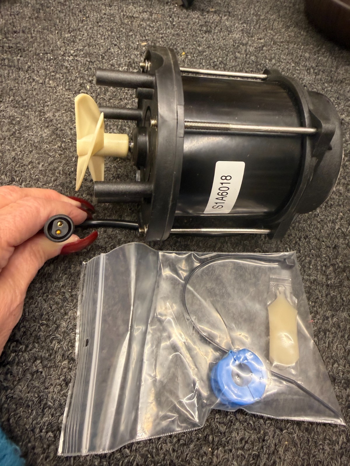 AQUABOT PUMP MOTOR #S1A6018 COMPATIBLE AQUABOT CLASSIC , AB CLASSIC TURBO T- JET