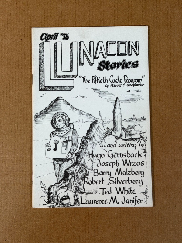 Lunacon Stories 1976 - Underground Ashcan Convention Program - RARE1