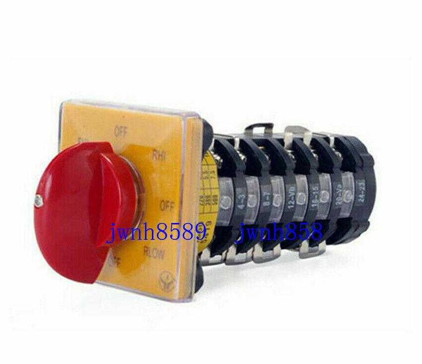 Bridgeport Milling Machine Import Reverse Speed 25A Switch + Case CNC Mill Tool
