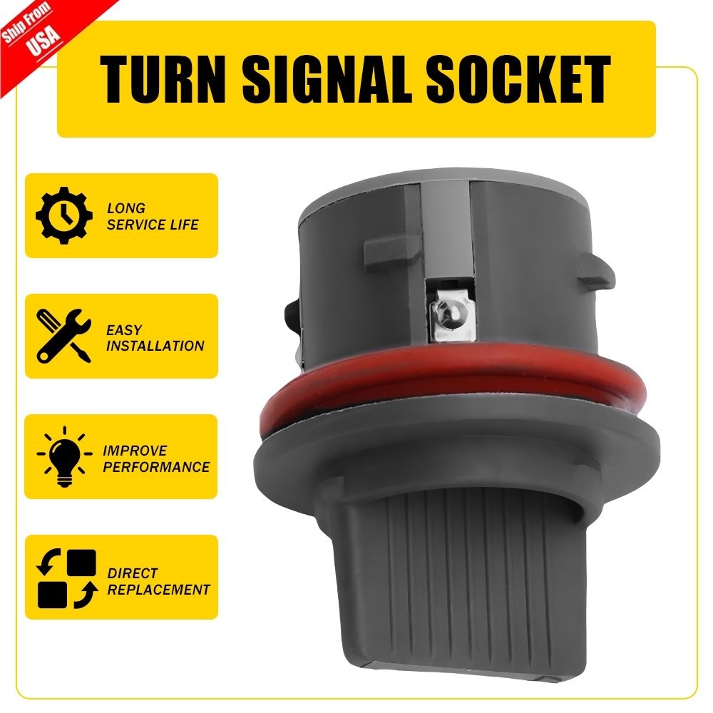 For 2018 2019 2020 2021 Kia Sedona Front Turn Signal Socket 92166-A9000 New