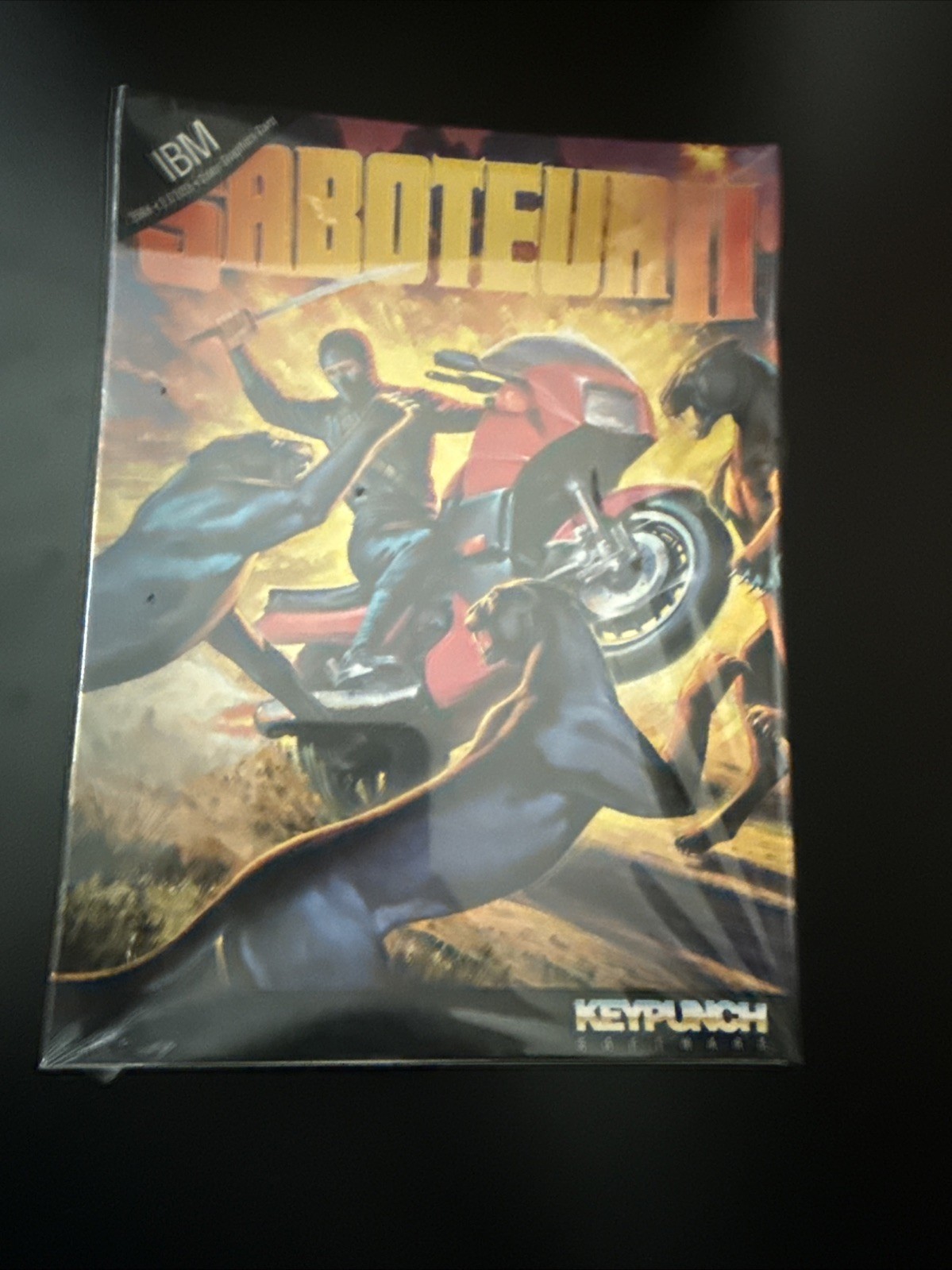 1993 IBM 5.25" Saboteur II Sealed Keypunch Software See Condition