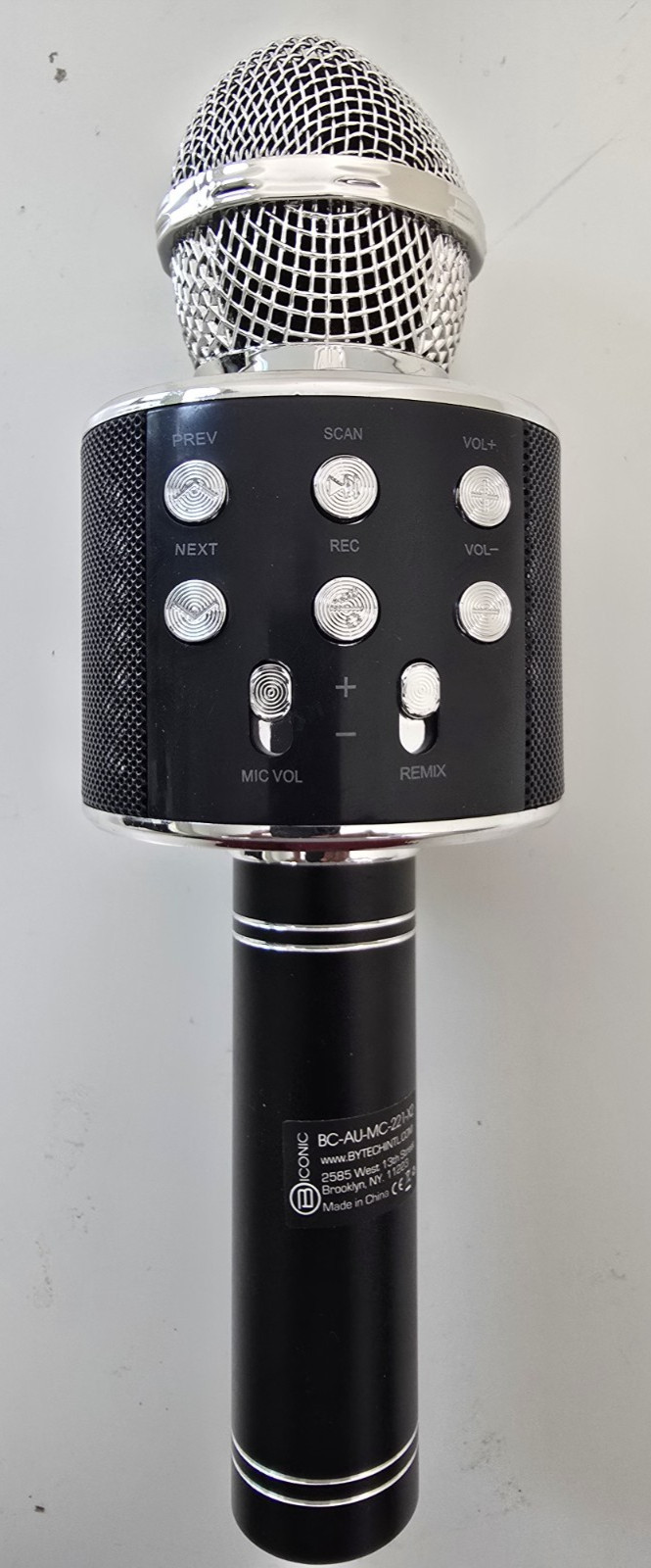 BICONIC Karaoke Party Bluetooth Microphone Speaker