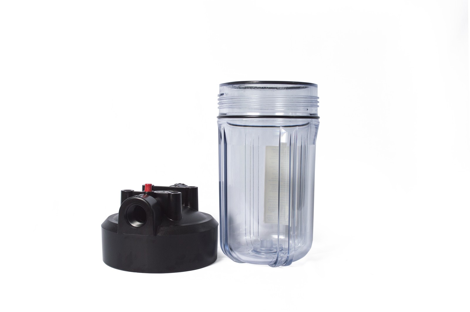 10x4.5" Clear Water Filter Housing 1" NPT With Pressure Release