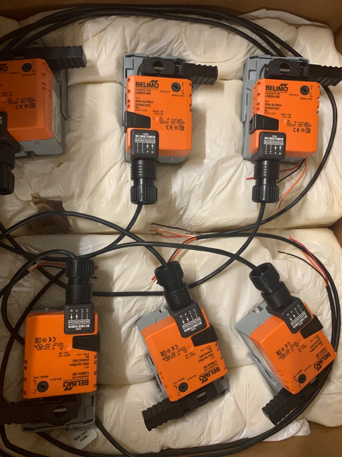 BELIMO LRB24-SR, 24 VAC/DC Proportional Control Actuator