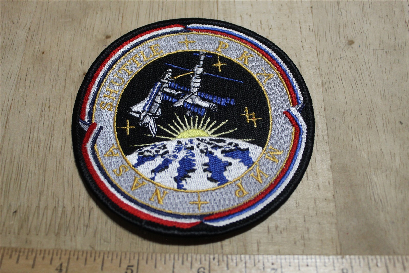 NASA MIR PROGRAM PATCH SPACE PATCH