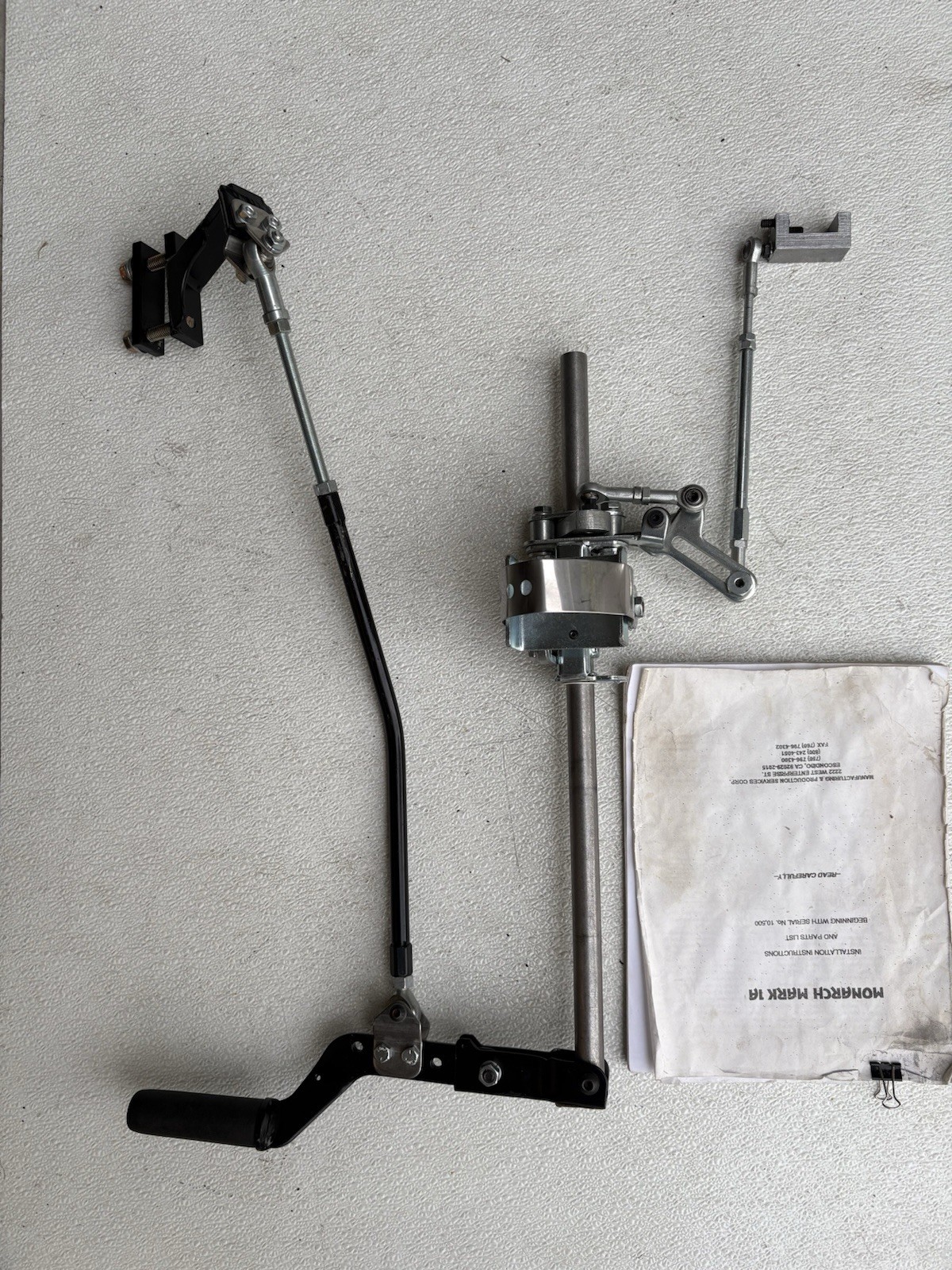 MPS handicap driver hand controls