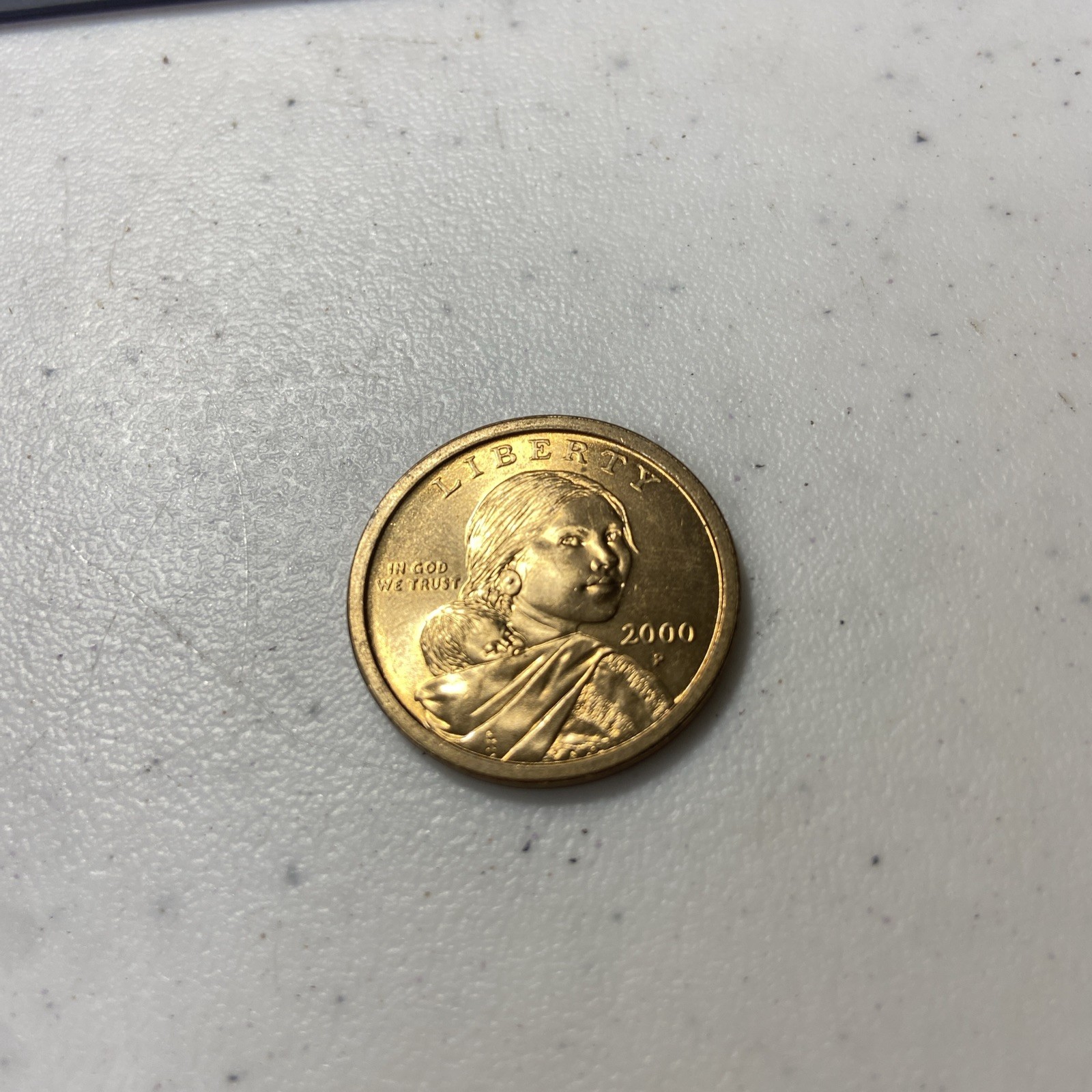 2000 P Sacagawea Dollar Wounded Eagle