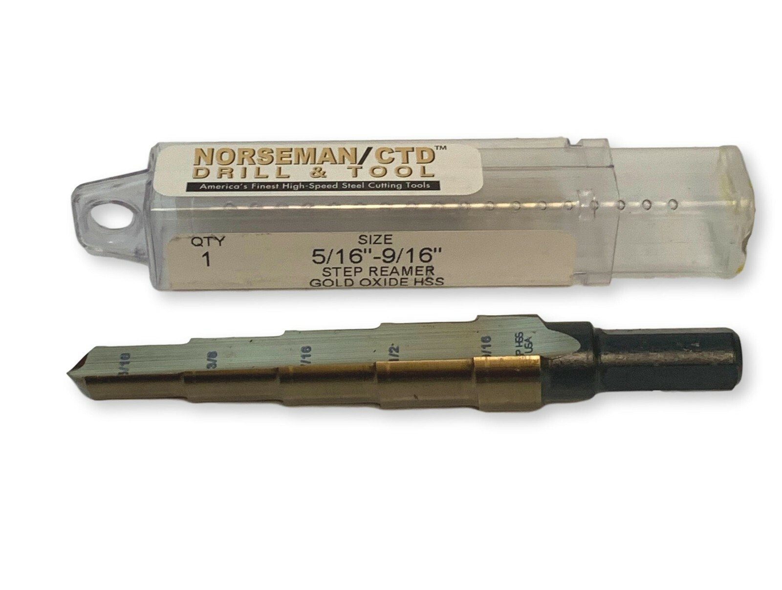 Viking / Norseman Step Drill Bit REAMER UNIBIT 5/16"-9/16" #83710