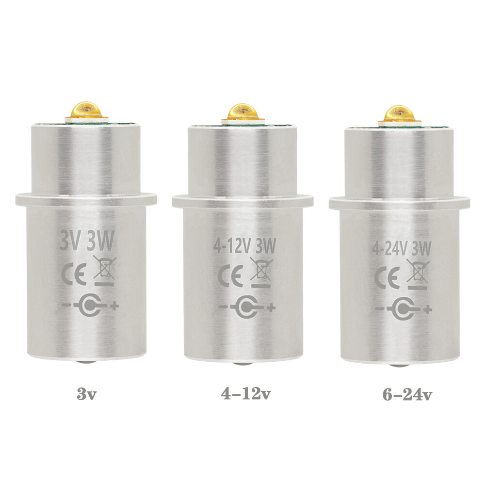 Maglite LED light bulbs 3w 4-12v 4-24v 3v Conversion Kit Torch flashlight Bulb