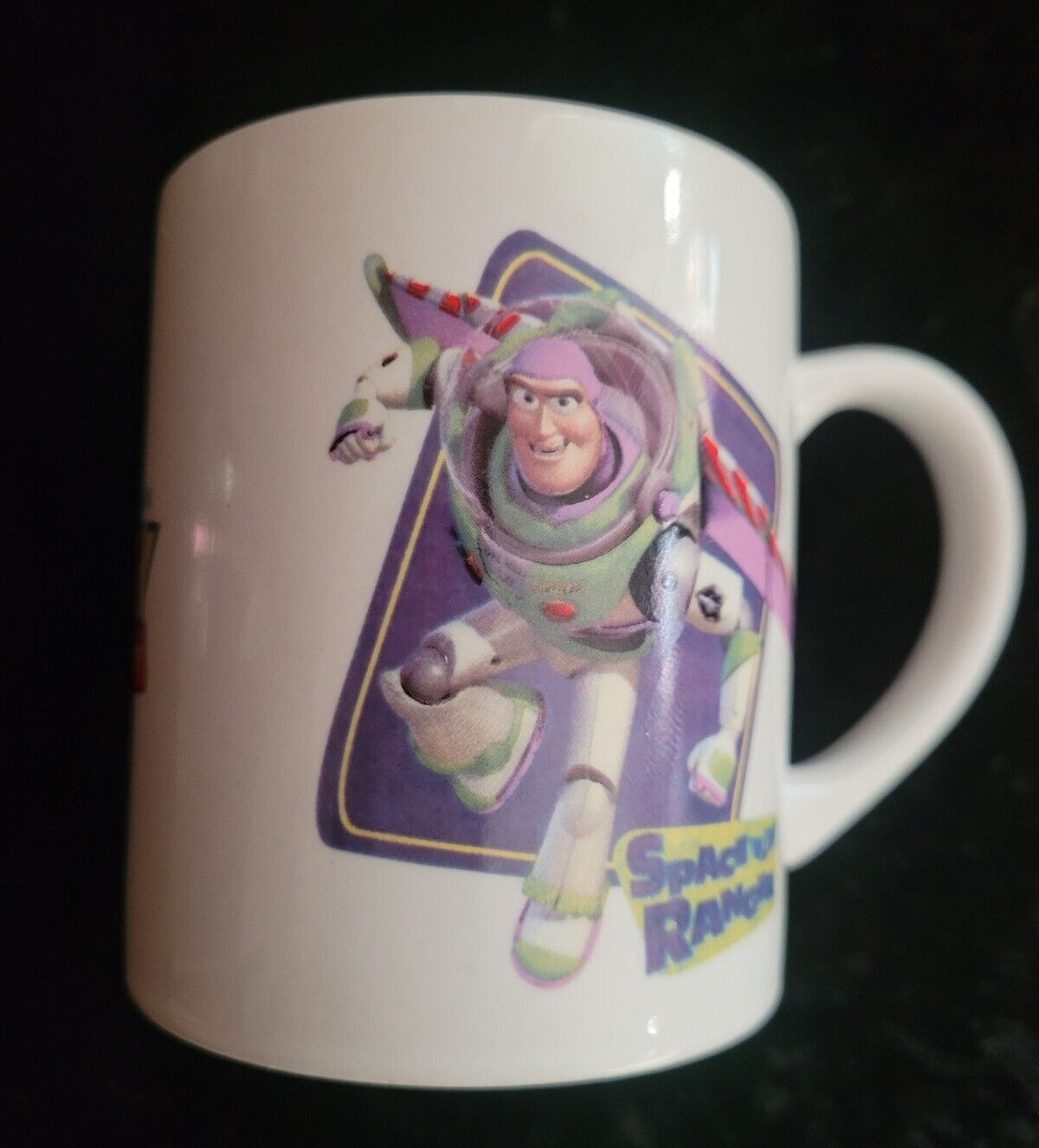 TOY STORY 8OZ MUG BUZZ LIGHT YEAR , FROM DISNEY AND TOY STORY, NEW BUT NO BOX