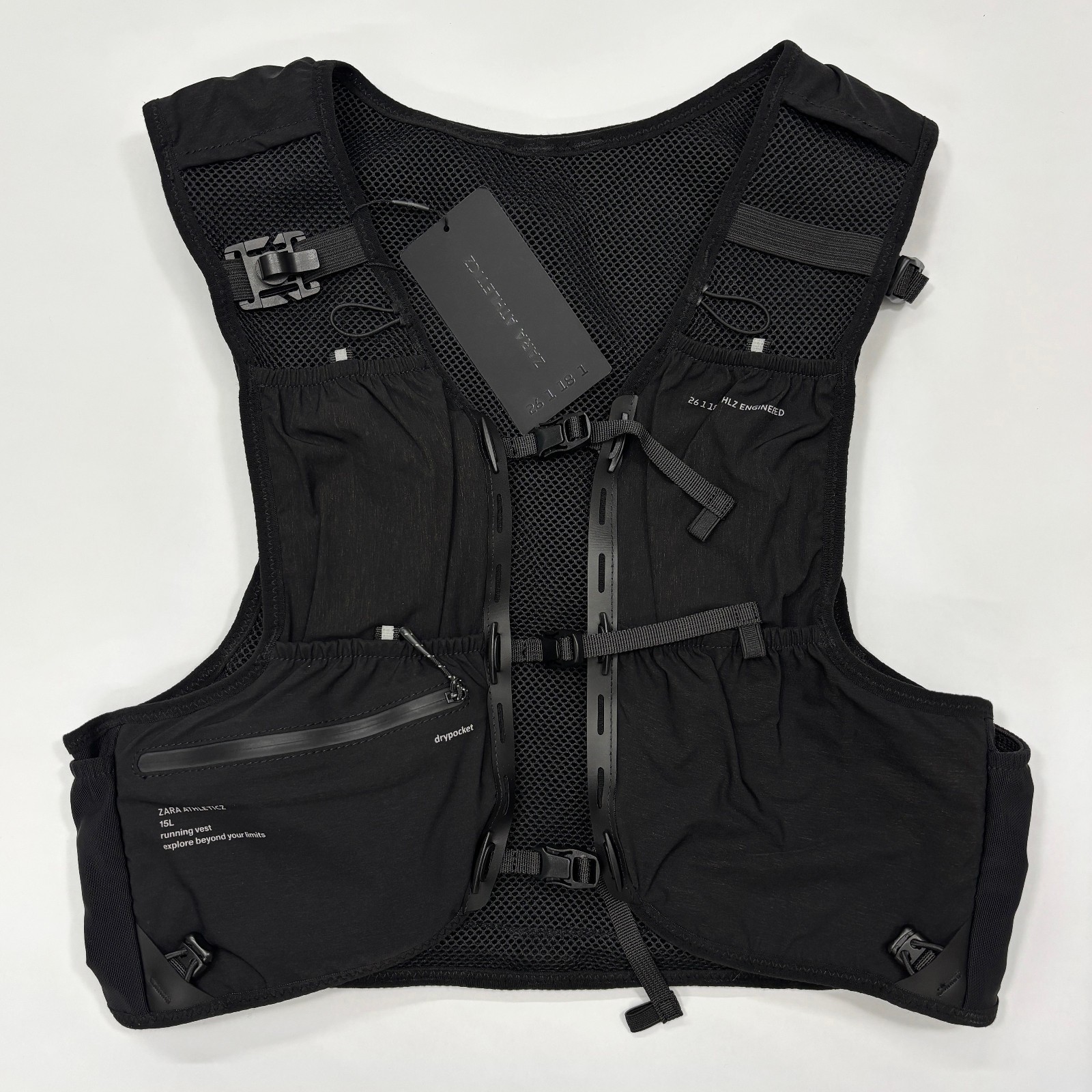 Zara Athleticz 15L Sports Vest Trail Running Hydration Pack Training Hiking NWT