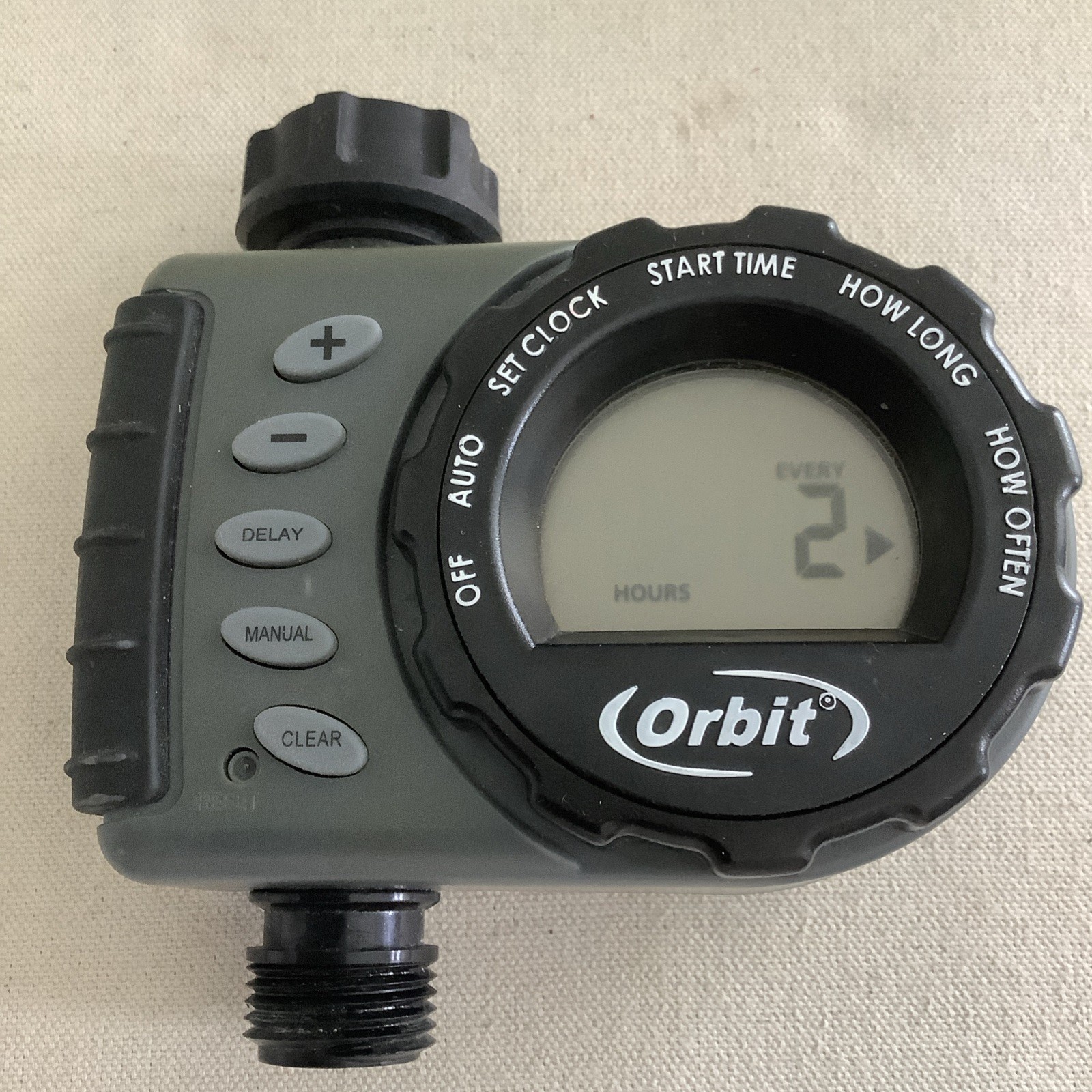 Orbit Programmable 24600 Lawn Garden Automatic Aqua Water Timer Digital 1 Hose