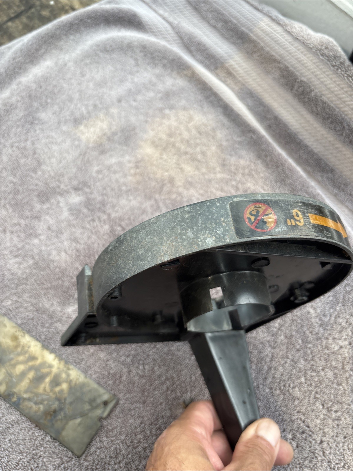 Ryobi BD4600 Used 4” Disk Plastic Guard.