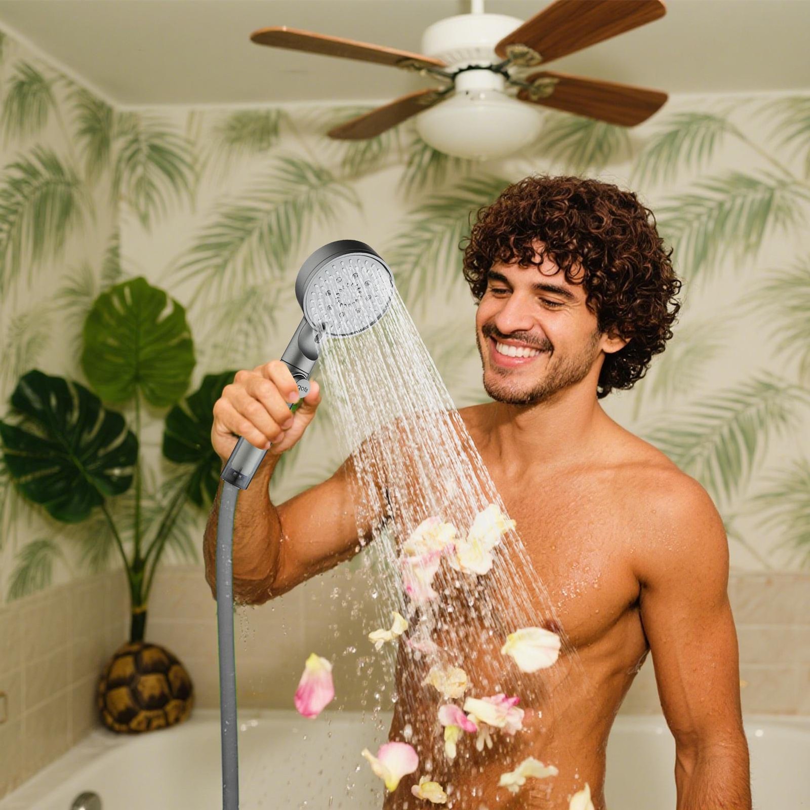 HydroBoost High Pressure 5-Mode Filtered Shower Head, HydroBoost Shower Head