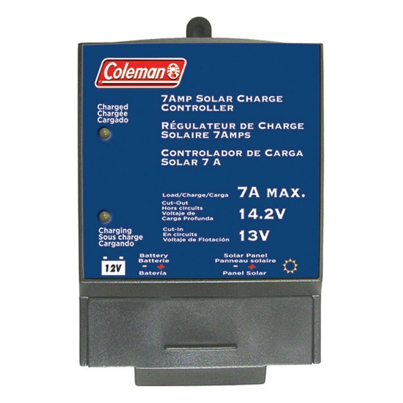 New Coleman 7Amp Solar Charge Control up to 105 Watt WITH SAE CONNECTORS